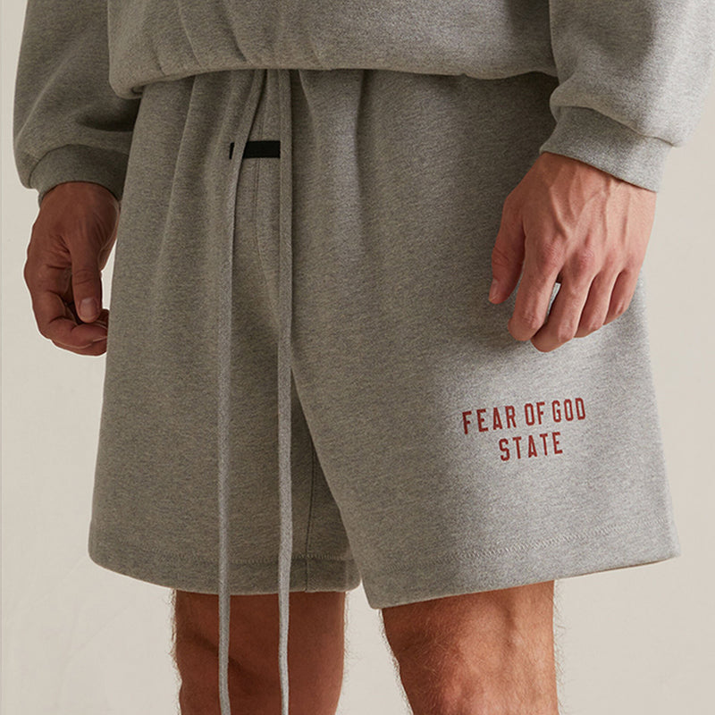 Men's Premium Cotton Lounge Shorts | Loose Fit Casual Athletic Sweat Shorts