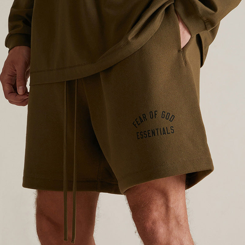 Men's Premium Cotton Lounge Shorts | Loose Fit Casual Athletic Sweat Shorts