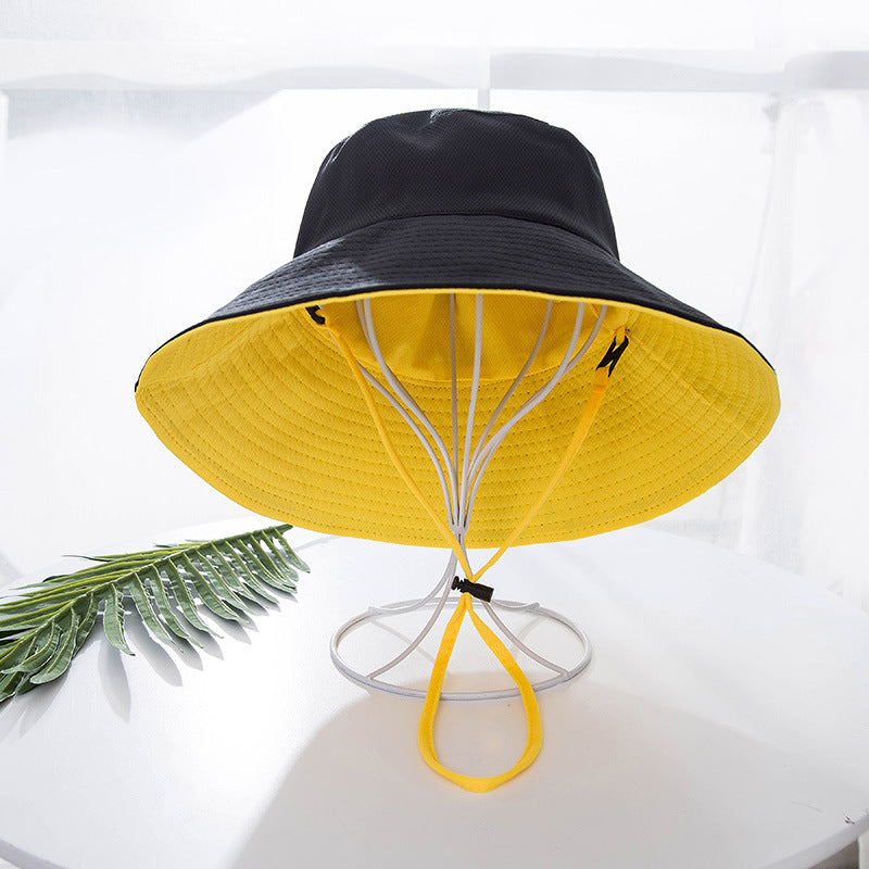 Double-sided Large Brim Fisherman Sun Hat