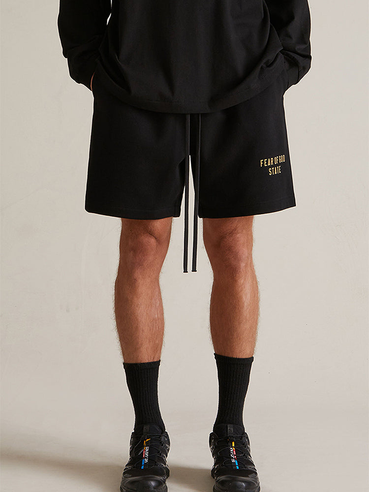 Men's Premium Cotton Lounge Shorts | Loose Fit Casual Athletic Sweat Shorts