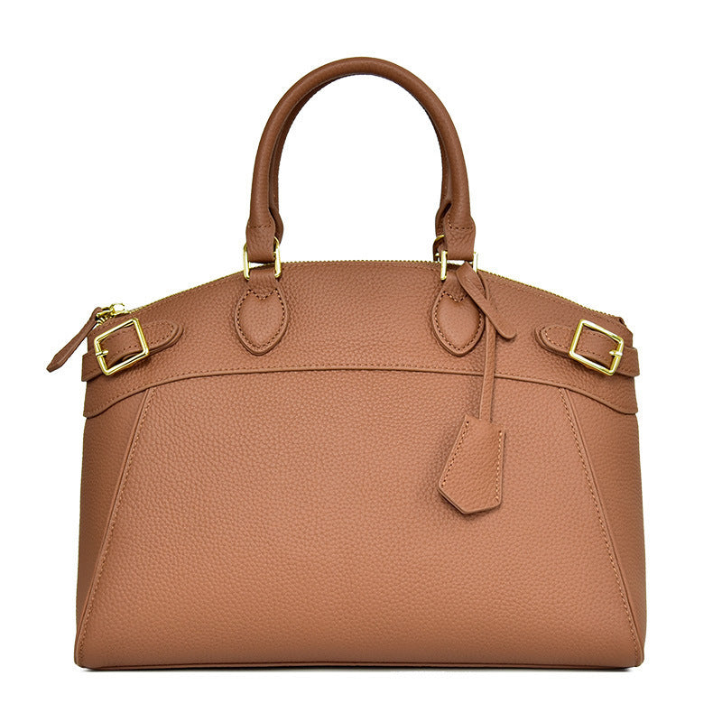 Women's Genuine Leather Designer Handbag | Large Capacity Commuter Shoulder & Crossbody Bag