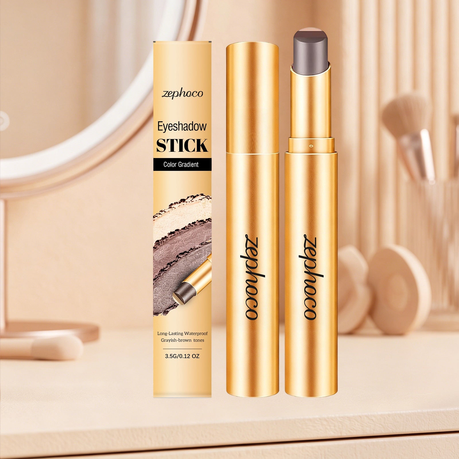 Long-Wearing Matte Eyeshadow Stick | Creamy Eye Color Makeup Pen
