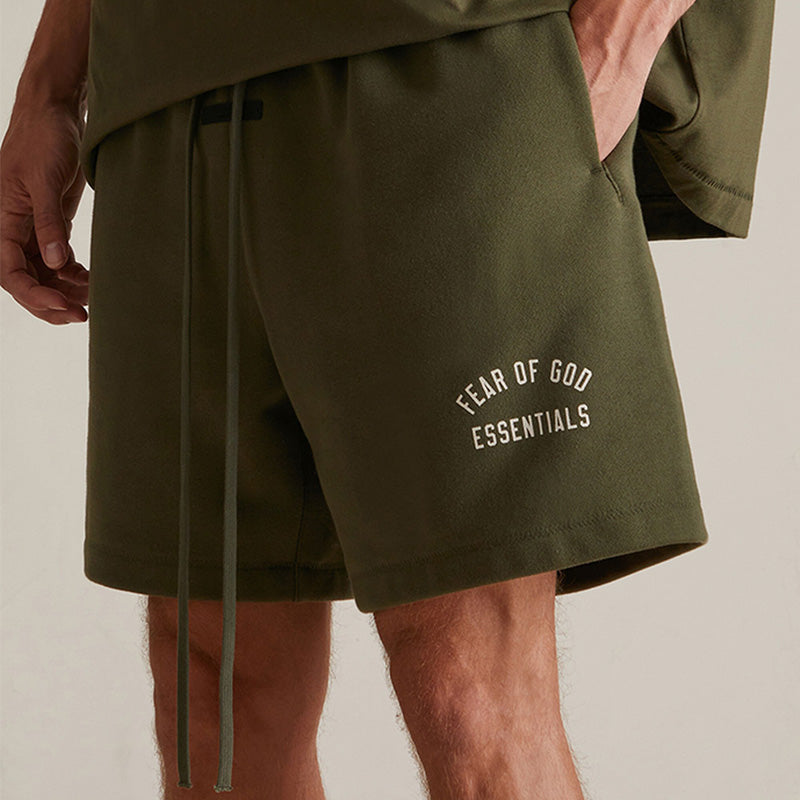 Men's Premium Cotton Lounge Shorts | Loose Fit Casual Athletic Sweat Shorts