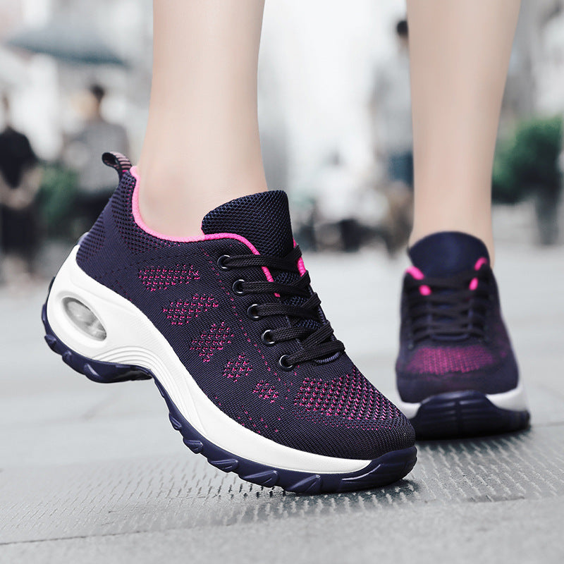 Mesh Women Sports Shoes Lightweight Casual Athletic Footwear
